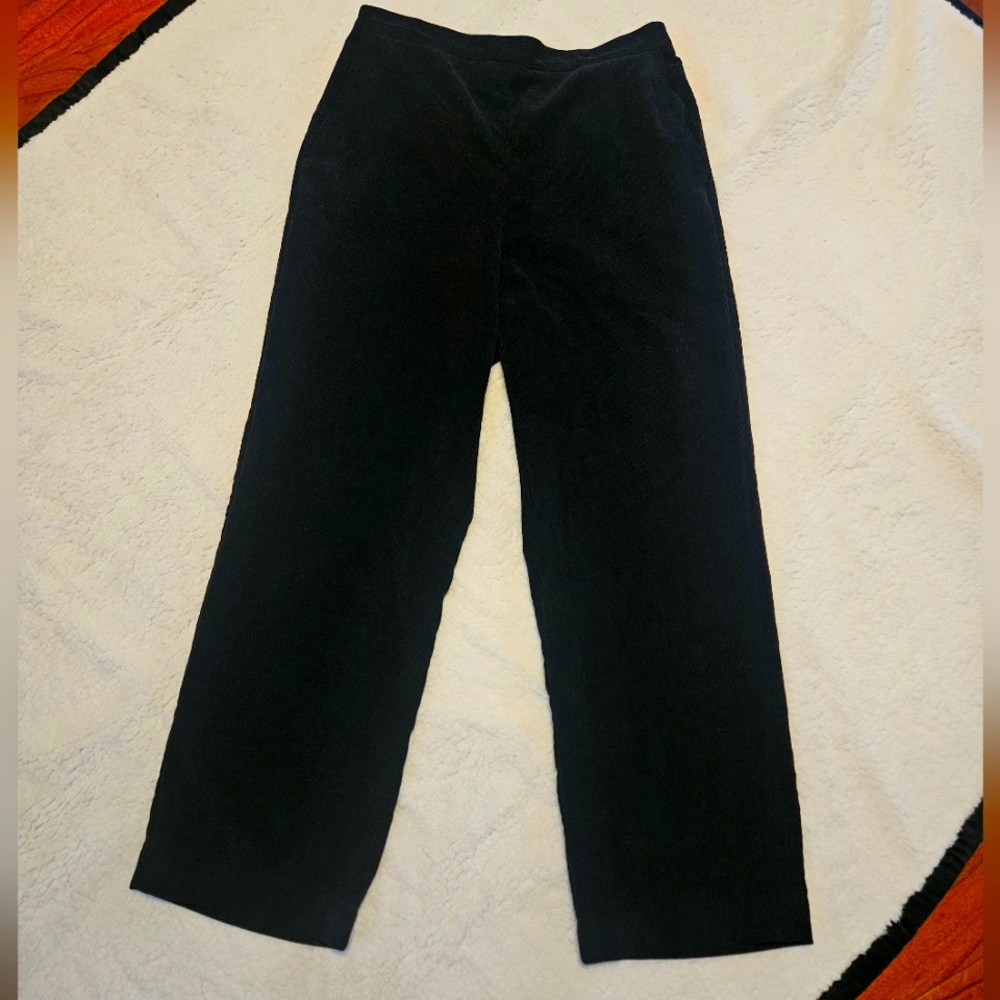 Alfred Dunner Cord Easy Trousers